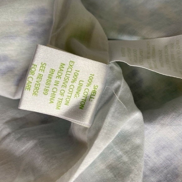 Lilly Pulitzer Pearl Shift Dress Brilliant Blue Wade and Sea Sz. 0 - Picture 5 of 5